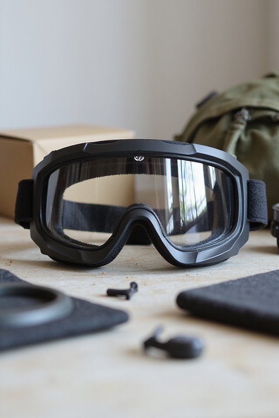 airsoft goggles safety considerations