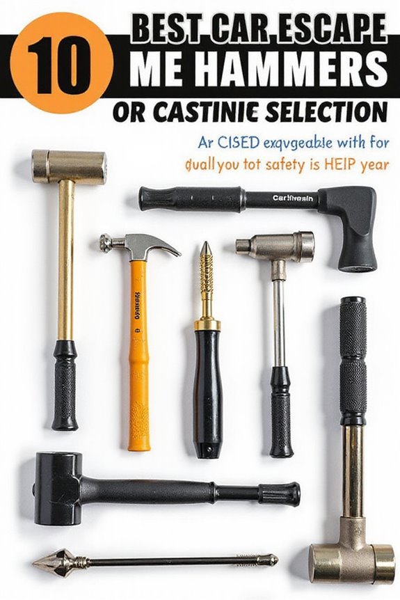 car escape hammers for safety