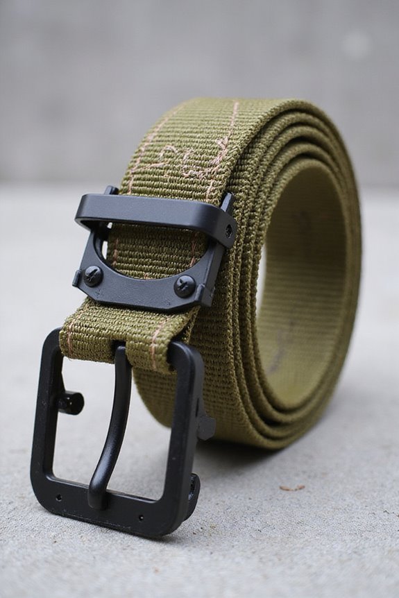 choosing a durable military belt