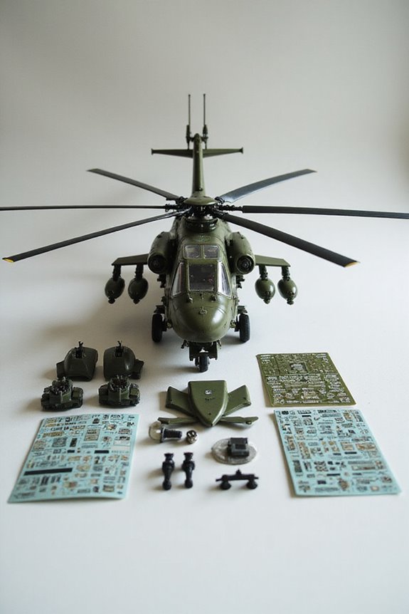 choosing helicopter model kits