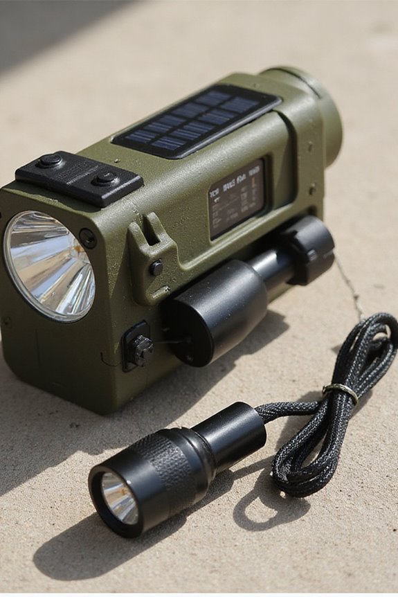 emergency preparedness flashlight features