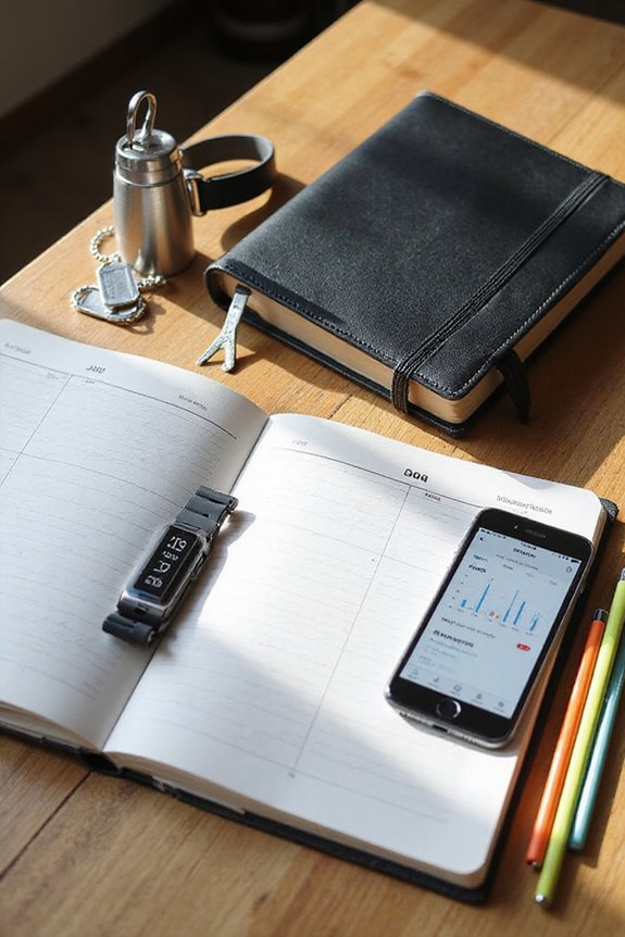 essential fitness log columns