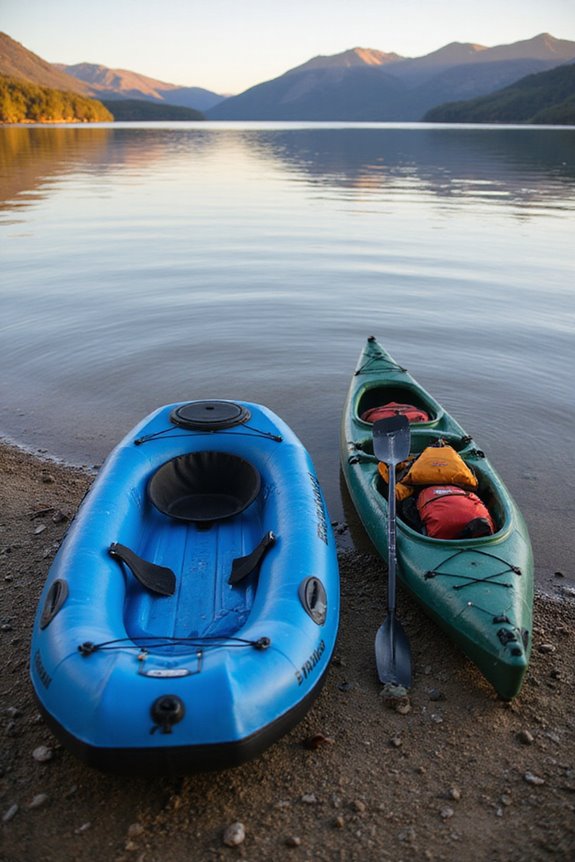 inflatable vs hardshell kayaks