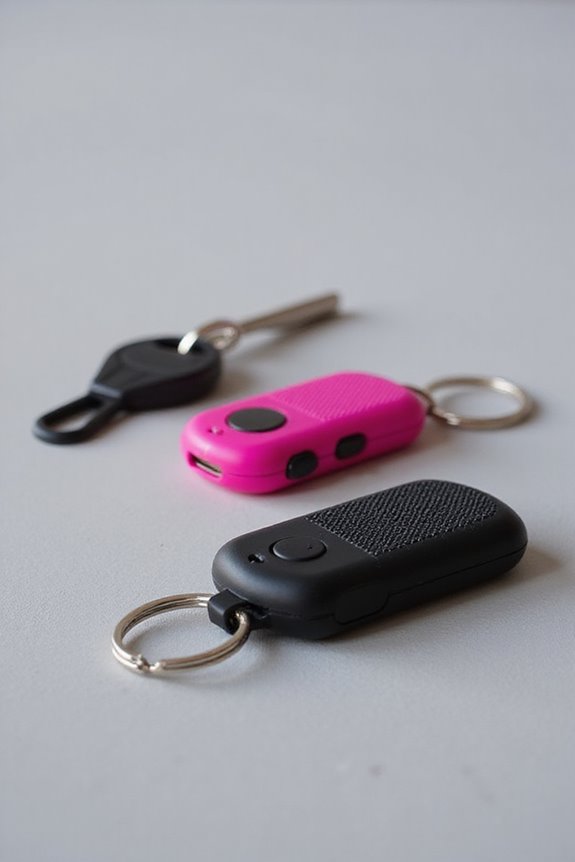 keychain alarm selection factors
