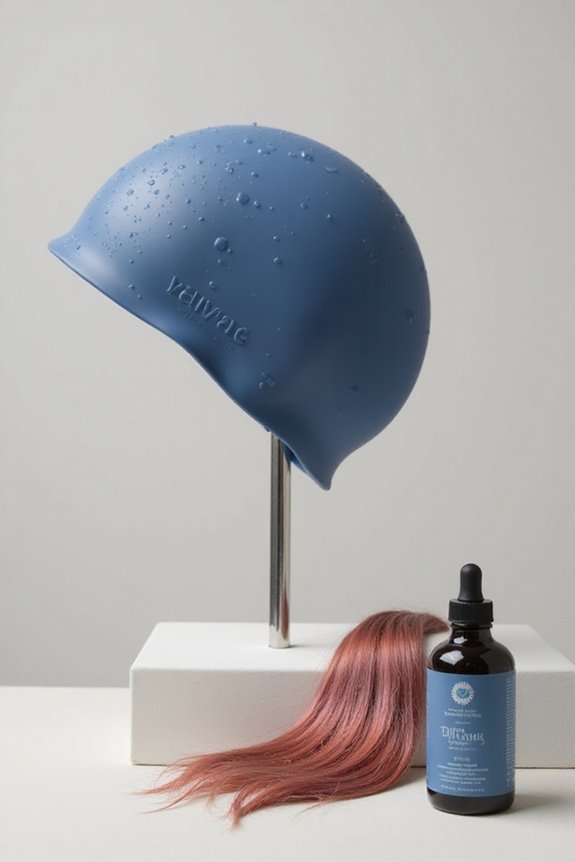 maximize hair protection swimming