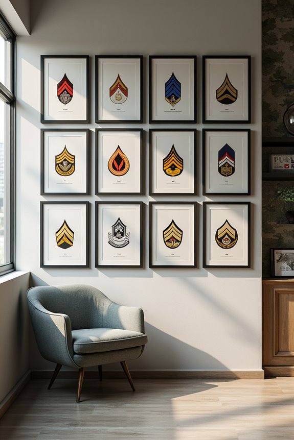 military ranks pride posters