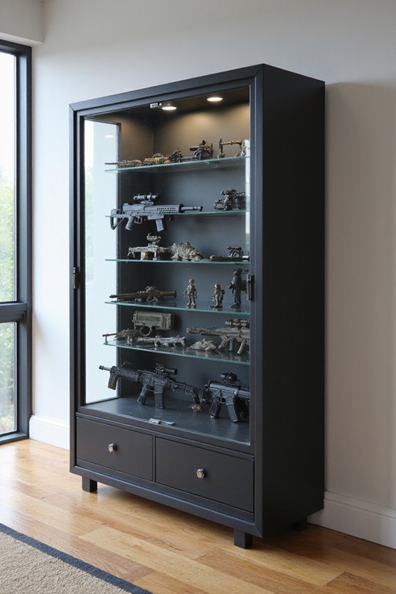 model display case considerations