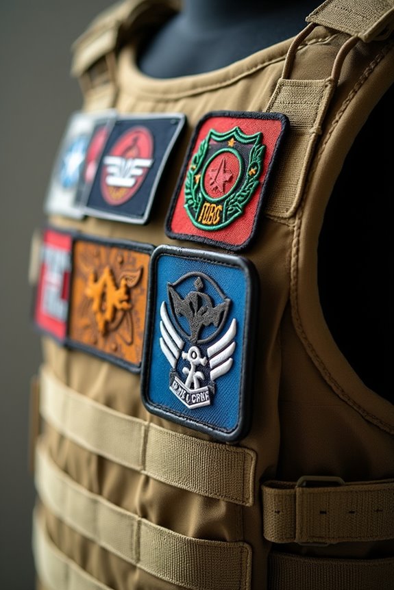 morale patch panels adhere securely