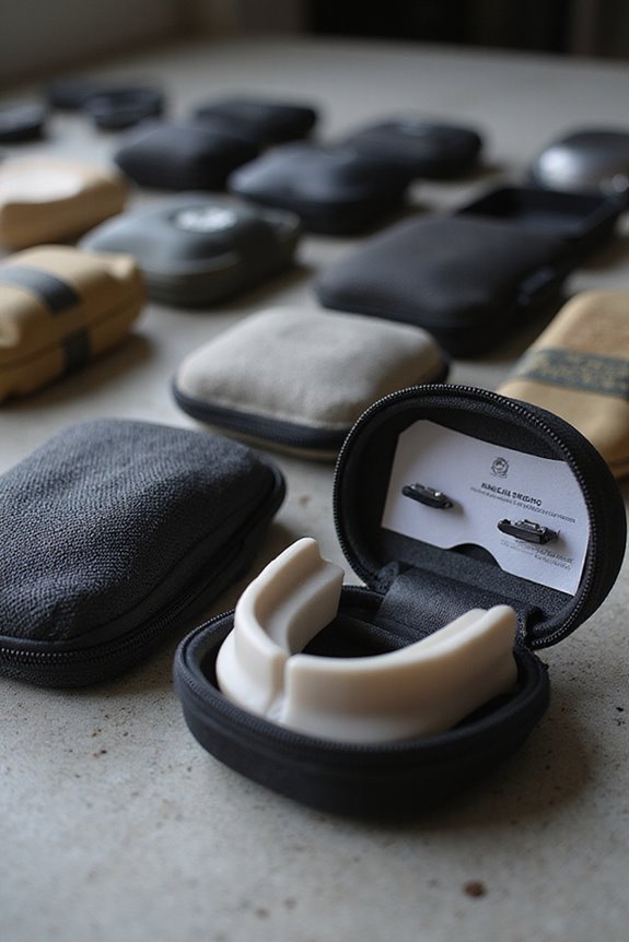 mouth guard storage solutions