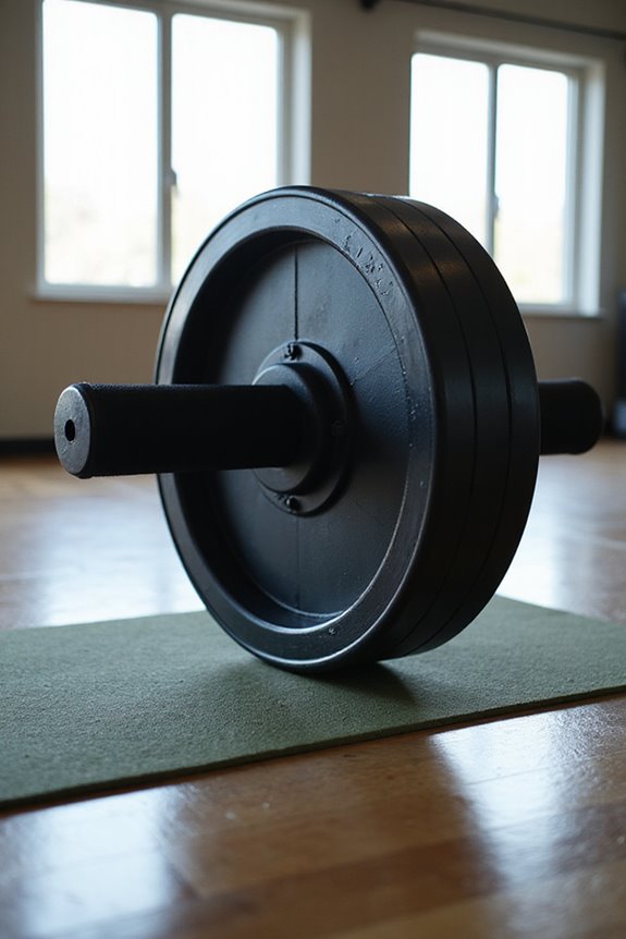 optimal ab wheel width stability