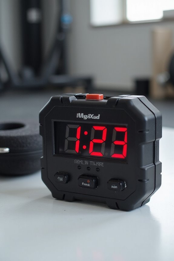 portable gym timer features