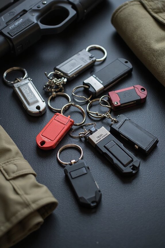 practical stylish self defense keychains