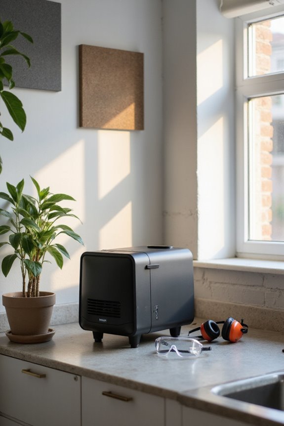 quiet compact portable compressors