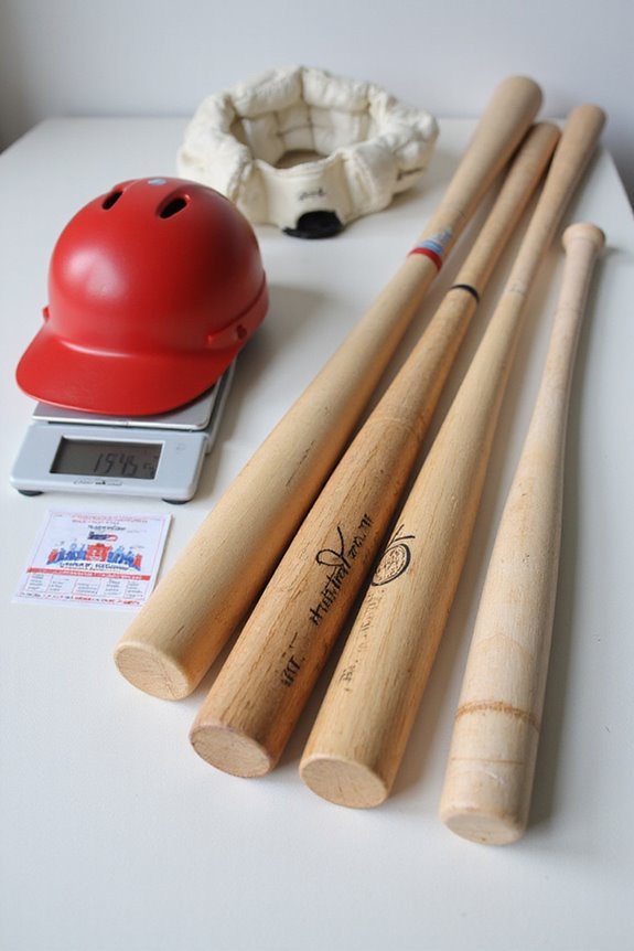 recommended bat drop weights