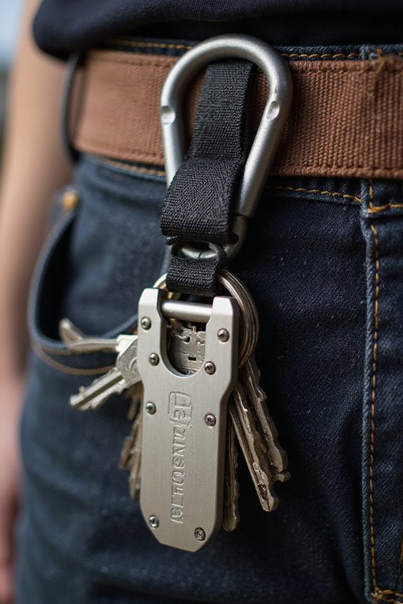 secure accessible key organizer