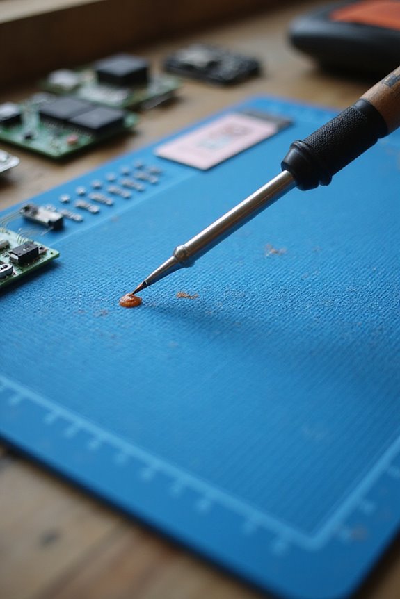 silicone mats enhance soldering safety