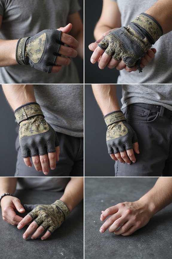 top fingerless workout gloves