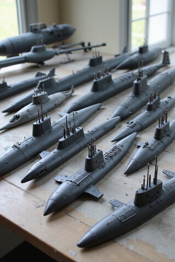 top submarine model kits