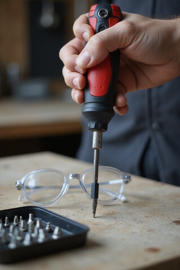wrist friendly ratcheting screwdriver design