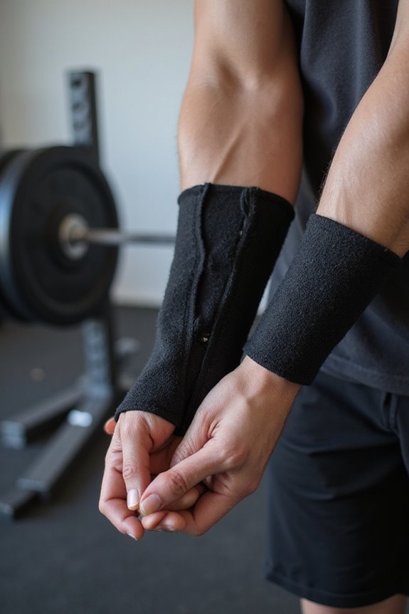 wrist wraps enhance lifting performance
