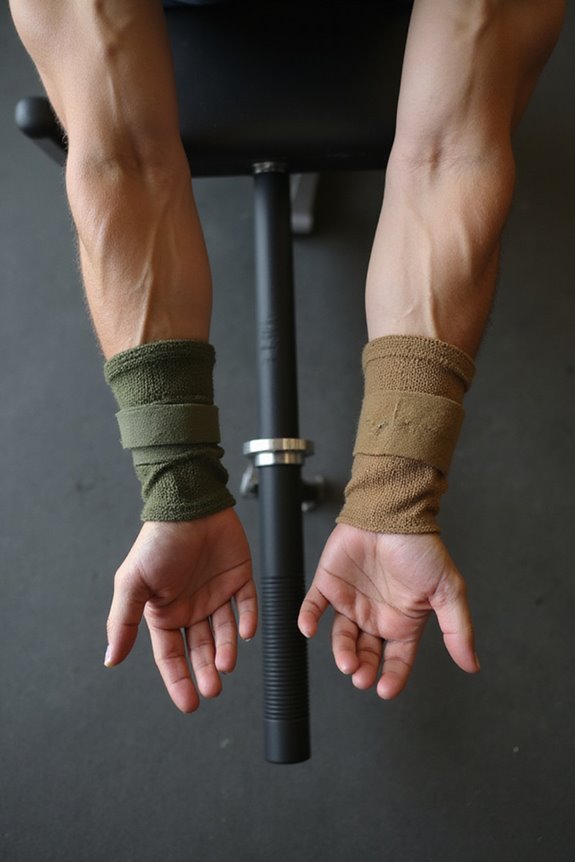 wrist wraps enhance stability